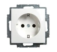 BUSCH-JAEGER 20 EUC-914 SCHUKO® Enchufe Tipo F 2P+E Blanco Termoplástico IP20 250V 16A