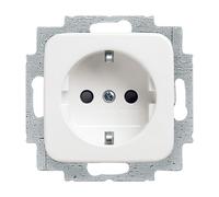 Busch-jaeger 2cka002011a1888 toma de corriente tipo f blanco