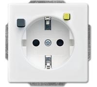 Busch-jaeger 3120 eucb-84 toma de corriente cee 7/3 blanco