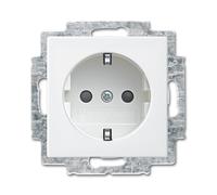 Busch-jaeger 4011395191224 toma de corriente tipo f blanco