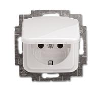 Busch-jaeger 4011395219201 toma de corriente tipo f blanco