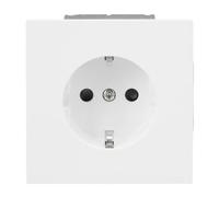 Busch-Jaeger Busch-art 20-1 EUCBF-44G - Toma de corriente lineal Schuko (16 A, 250 V, protección contra contactos planos, sin tornillos, IP20)