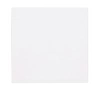 Busch-Jaeger Busch-art - Balancín lineal (69,5 x 69,5 mm), color blanco | Para interruptores y pulsadores, fijación de garras empotradas, IP20, 1786-44G