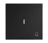 Busch-Jaeger Busch-art Linear - Interruptor basculante con símbolo | Pequeña carcasa transparente con interruptor/botón, cierre de garra, IP20, 69,5 x 69,5 mm
