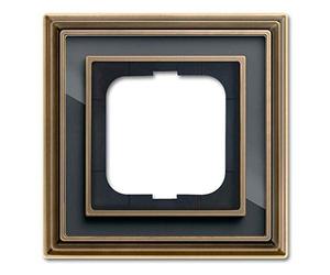 Busch-Jaeger Busch-Dynasty 4011395219096 - Marco de 1 compartimiento (1 compartimento), color gris