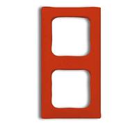 Busch-Jaeger Marco de 2 compartimentos, 2512-217K-103, color rojo, 4011395260241