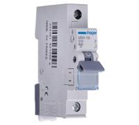 Busch-Jaeger MBN116 Hager Fusibles automáticos Línea interruptor de circuito, B16 A, 1 polo