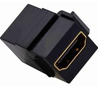 Busch-Jaeger Merten MEG4583-0001 - Conector HDMI para televisor, color negro