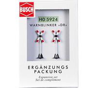 Busch-Jaeger - Señal de modelismo ferroviario Escala 1:87 (H0 BU ERGÄNZUNGSSET 2 WARNBLINKER DR BUE5924)