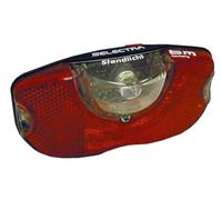 busch+müller Luz trasera LED Selectra Plus con aprobación StVZO negro 80 mm