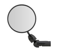 busch+müller Espejo retrovisor Cycle Star 80 mm negro corto curvo