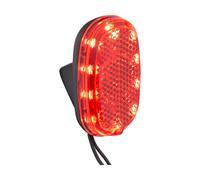 busch+müller Luz trasera Secuzed E LED para E-Bikes con aprobación StVZO negro one_size