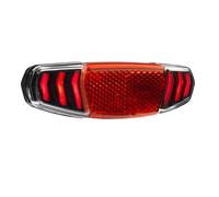 busch+müller Unisex - Luz Trasera para Adultos Dart Plus Dinamo de 50 - 80 mm, Color Rojo
