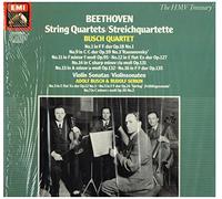 Busch Quartet - Beethoven: String Quartets & Violin Sonatas / Streichquartette & Violinsonaten [Vinyl Schallplatte] [5 LP Box-Set]
