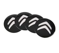 BUSDPL 4 Piezas Adhesivo para Tapacubos Pegatinas para Citroen DS DS4 DS4S DS5 DS6 DS7 DS5LS DS3 DS9, Decoración de Llantas de Automóvil Adhesivos para de Rueda Accesorios,56mm