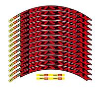 BUSEB Pegatinas for Ruedas de Bicicleta Mavic Crossmax SL Pro MTB Pegatina for Rueda Ancho 18 mm Pro Calcomanías for Ruedas de Bicicleta Pegatinas for Dos Ruedas Calcomanías for Llantas MTB