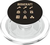 Bushcraft - Conjunto de Iconos de Naturaleza Salvaje de Supervivencia al Aire Libre PopSockets PopGrip para MagSafe