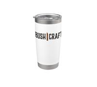Bushcraft - Cuchillo de supervivencia al aire libre, naturaleza y camping Vaso térmico de acero inoxidable de doble pared