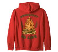 Bushcraft es Life Prepper Supervivencia Bushcrafting Sudadera con Capucha