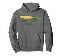 Bushcraft es Life Prepper Supervivencia Habilidades al aire libre Sudadera con Capucha
