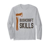 Bushcraft Habilidades Supervivencia al Aire Libre Vivir Naturaleza Manga Larga