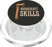 Bushcraft Habilidades Supervivencia al Aire Libre Vivir Naturaleza PopSockets PopGrip para MagSafe
