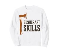 Bushcraft Habilidades Supervivencia al Aire Libre Vivir Naturaleza Sudadera