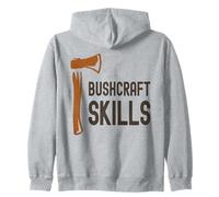 Bushcraft Habilidades Supervivencia al Aire Libre Vivir Naturaleza Sudadera con Capucha