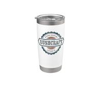 Bushcraft Habilidades Supervivencia al aire libre Vivir Naturaleza Vaso térmico de acero inoxidable de doble pared