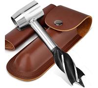 Bushcraft,Juego de brocas manuales para barrena de madera, herramientas de supervivencia para excavadora de agujeros de poste para mochila, para exteriores, para hacer agujeros de madera