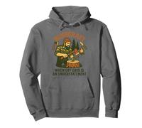 Bushcraft Off Grid Prepper Supervivencia Sudadera con Capucha