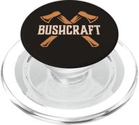 Bushcraft Supervivencia al Aire Libre Vida Naturaleza Camping hachas PopSockets PopGrip para MagSafe