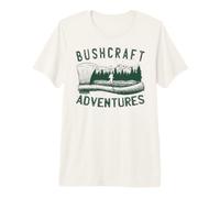 Bushcrafter Survival offroads Outdoor-Camping Bushcraft Camiseta Premium