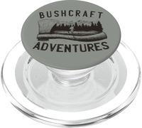 Bushcrafter Survival offroads Outdoor-Camping Bushcraft PopSockets PopGrip para MagSafe