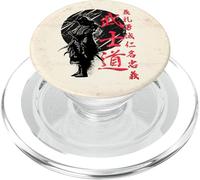 Bushido Código Samurai Japón Guerrero Espadachín Kanji PopSockets PopGrip para MagSafe