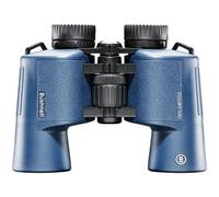 Bushnell - H2O 2 - Prismáticos - 10x42 Azul Oscuro Porro - Completamente Multicoated - Impermeable/Antivaho - Oculares Twist Up - Deportes Acuáticos - Náutica
