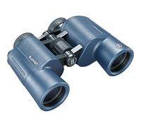 Bushnell - H2O 2 - Prismáticos - 10x42 Azul Oscuro Porro - Completamente Multicoated - Impermeable/Antivaho - Oculares Twist Up - Deportes Acuáticos - Náutica