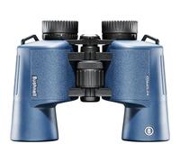 Bushnell - H2O 2 - Prismáticos - 12x42 Azul Oscuro Porro - Completamente Multicoated - Impermeable/Antivaho - Oculares Twist Up - Deportes Acuáticos - Náutica