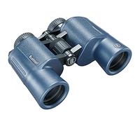 Bushnell - H2O 2 - Prismáticos - 12x42 Azul Oscuro Porro - Completamente Multicoated - Impermeable/Antivaho - Oculares Twist Up - Deportes Acuáticos - Náutica
