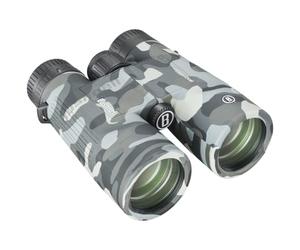 Bushnell Prismáticos Impermeables IPX7 Multiusos 10x42 con Lentes Totalmente revestidas y Armadura de Goma Duradera en Camuflaje Negro BBC1042W