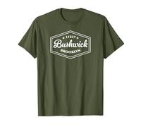 Bushwick Brooklyn NY 11237 - Emblema Hexagonal Camiseta