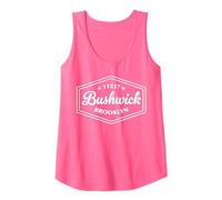 Bushwick Brooklyn NY 11237 - Emblema Hexagonal Camiseta sin Mangas