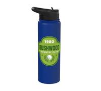Bushwood Country Club Golf Squad Humorístico Stainless Steel Insulated Water Bottle