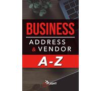 Business Address & Vendor A-Z: Organized Business Contacts, Products and Services