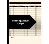 Business and Personal Account Ledger: Check and Debit Card Register with 3,000 Entry Lines and 100 pages - Large 8.5” x 11” Finance Tracker