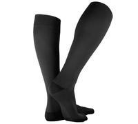 Business Bauerfeind VenoTrain AD calcetines hasta la rodilla KKL 2 pies de largo long punta cerrada de grafito - negro, short XL normal