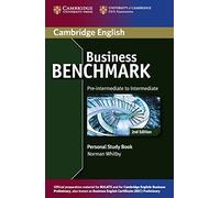 Business Benchmark 2nd Edition / Personal Study Book BEC & BULATS Pre-intermediate/Intermediate B1