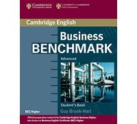 Business Benchmark 2nd Edition. Student's Book BEC Higher Edition: Internationale Ausgabe