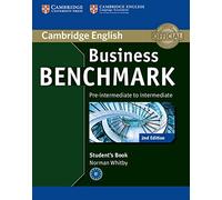Business Benchmark 2nd Pre-intermediate to Intermediate BULATS Student's Book