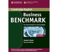 Business Benchmark Pre-intermediate - Intermediate Business Preliminary Student's Book